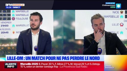 Virage Marseille du vendredi 5 décembre - Lille-OM : un match pour ne pas perdre le nord