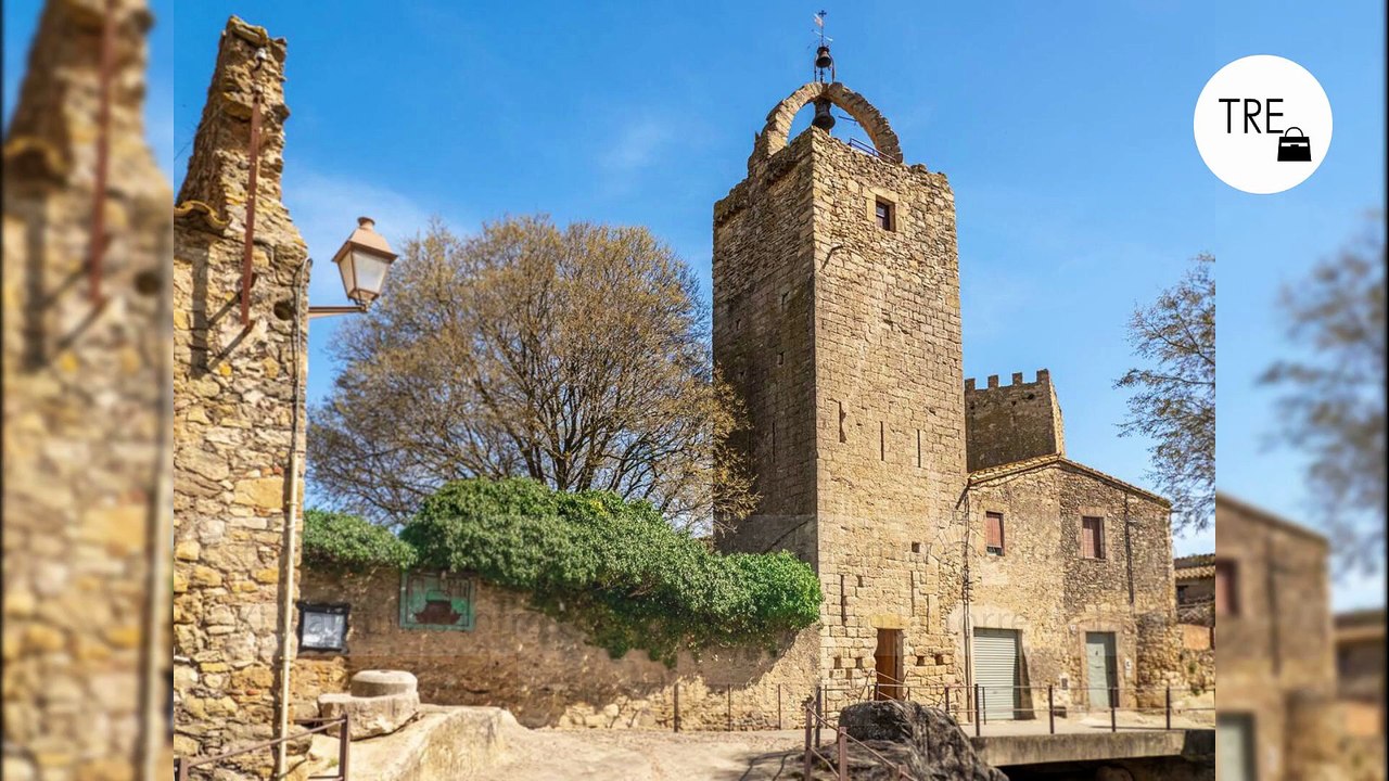 Este pueblo de Girona mantiene intacto todo su encanto medieval y se convierte en un viaje en el tiempo