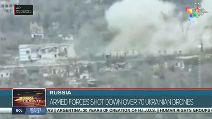 Russian forces shoot down over 70 Ukrainian drones in two days