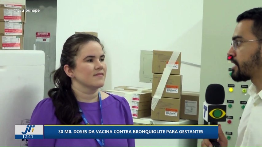 30 mil doses da vacina contra Bronquiolite para gestantes