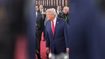 Trump arrives at FIFA World Cup draw