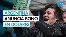 Milei anuncia el regreso de Argentina al mercado internacional de deuda tras más de 7 años