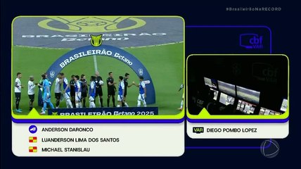 Campeonato Brasileiro 2025  Cruzeiro x Botafogo (37ª rod) com Cléber Machado (Record)
