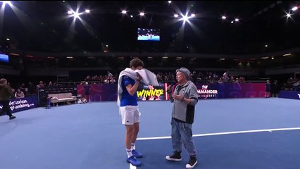 Ugo Humbert s'impose d'entrée de jeu face à Goffin - Tennis - UTS
