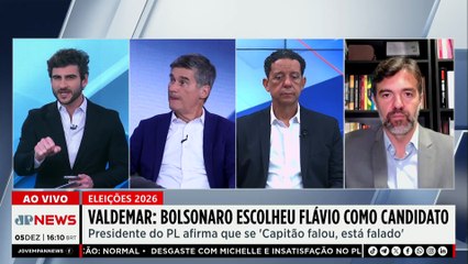 Flávio Bolsonaro confirma candidatura à Presidência