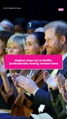 Meghan steps out on Netflix, 'professionally wooing' Amazon boss