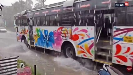 Heavy Rains Slam Chennai as Cyclone Ditwah Fades; Schools Shut, Alerts Issued