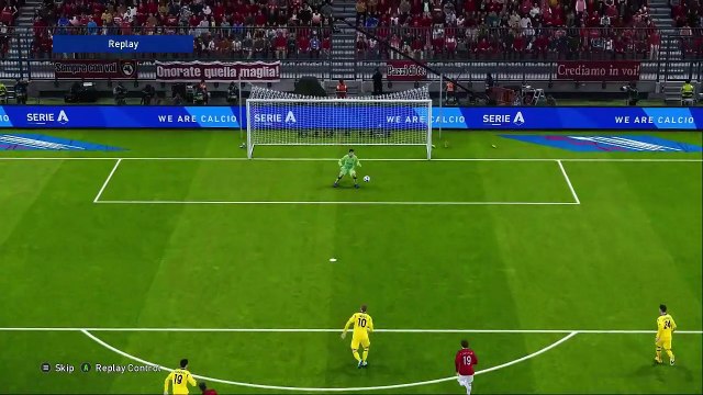 PES 2021 Master League – Serie A AC Milan vs Hellas Verona – Exciting Match Full of Goals