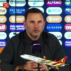 Okan Buruk "Derbide aleyhmize 15 hata var"