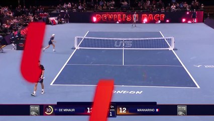 Adrian Mannarino n'a rien pu faire face à Alex de Minaur - Tennis - UTS