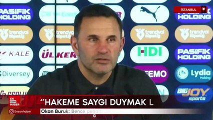 Okan Buruk: Bence penaltı değil