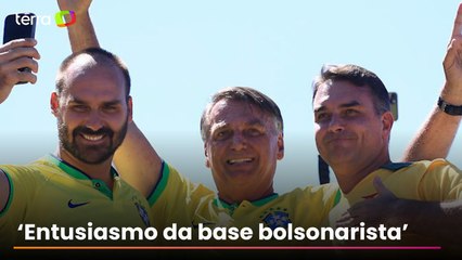 Eduardo Bolsonaro reage à pré-candidatura de Flávio para Presidência em 2026
