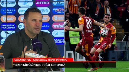 Okan Buruk: Bence penaltı değil hakeme saygı duymak lazım