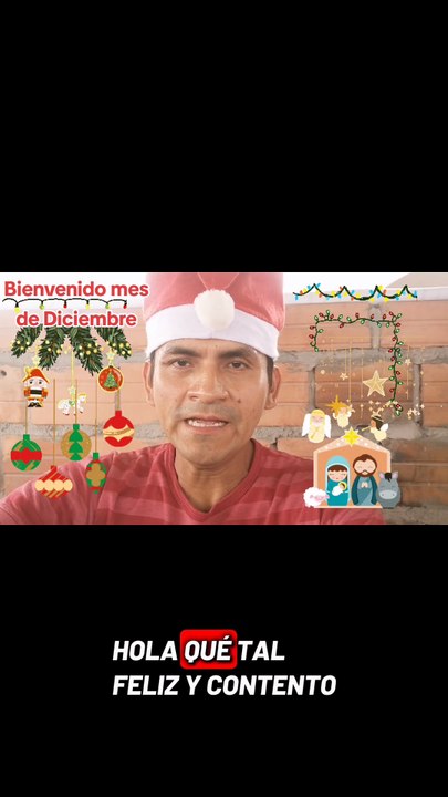 Bienvenido mes de Diciembre 🤶☃️