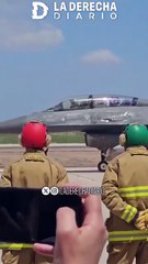 Córdoba: llegaron a Las Higueras los primeros F-16 que operarán en el Área Material Río Cuarto