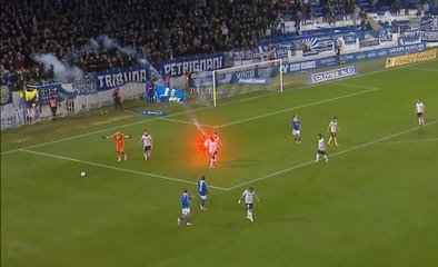 Ligue 2 : Bastia-Red Star définitivement arrêté à cause d'un fumigène