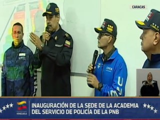 Presidente Nicolás Maduro: Esta academia será un ejemplo en el mundo de la seguridad futura