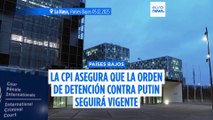 La CPI asegura que la orden de detención contra Putin seguirá vigente pese a las conversaciones de paz en Ucrania