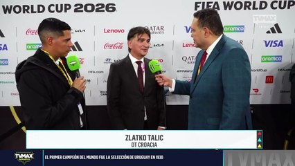 Reacción del entrenador de Croacia Zlatko Dalić