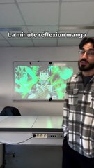 La minute réflexion manga avec MHA