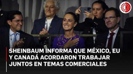 Sheinbaum se reúne con Trump y Carney tras sorteo del Mundial 2026: así el encuentro en Washington