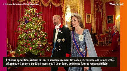 Ce petit geste de William envers Kate fait comprendre qu’il supervise le protocole avec précision
