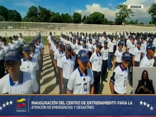 Aragua | Inauguración de Centro de Entrenamiento para la Atención de Emergencias y Desastres
