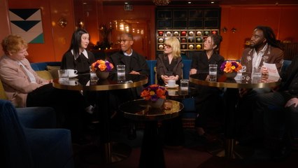 Ed Sheeran, EJAE, Hayley Williams, Japanese Breakfast, Raphael Saadiq and Shaboozey at the THR Songwriters Roundtable | THR Video