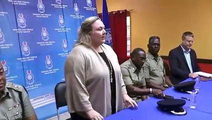 US OFFICIALS VISIT TTPS TOBAGO