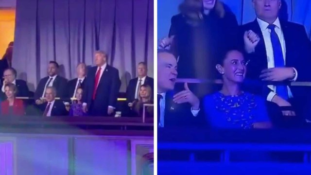 Claudia Sheinbaum se burla de Donald Trump por bailar “YMCA” de Village People en el sorteo del Mundial 2026
