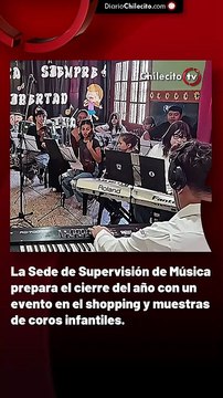 La Sede de Supervisión de Música prepara el cierre del año con un evento en el shopping y muestras de coros infantiles.