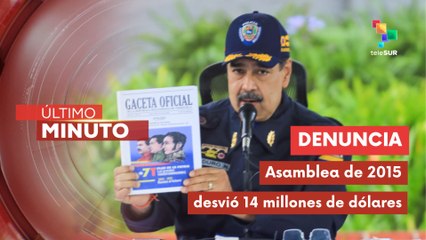Pdte. Maduro expone logros en seguridad y desvíos de la oposición