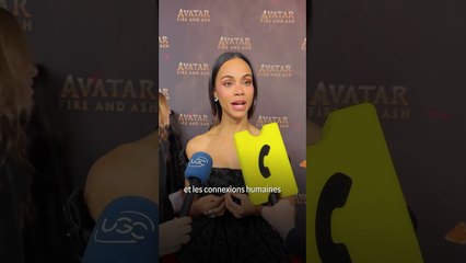 Le secret de Zoe Saldana pour jouer comme dans Avatar 🤫