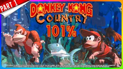 Donkey Kong Country (GBA - US) Longplay PART 1 of 2 (101%)