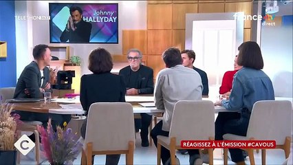 Emission TV : C'est A Vous sur France TV Spécial HAllyday (extrait, FR, Déc 2025)