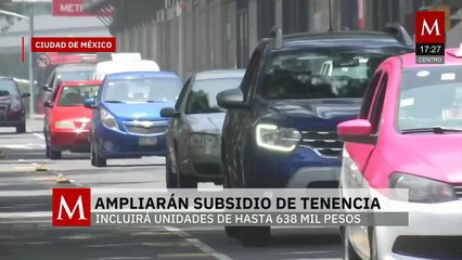 Clara Brugada dice que el subsidio a la tenencia vehicular se ampliará en la CdMx en 2026