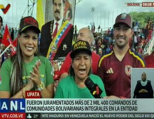 Juramentados más de 2 mil 400 CCBI en el estado Bolívar