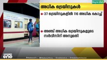 ഇന്‍ഡിഗോ വിമാനങ്ങള്‍ റദ്ദാക്കി;  37 ട്രെയിനുകളിലായി 116 അധിക കോച്ചുകള്‍ സജ്ജീകരിച്ചു