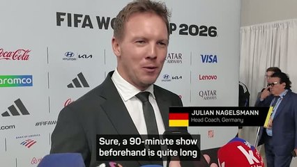 Nagelsmann urges Trump to continue working for peace