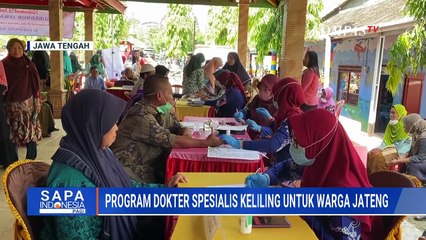 Program Dokter Spesialis Keliling di Jateng, Datang ke Desa-Desa Berikan Skrining Hingga Konsultasi
