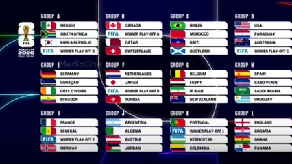 അര്‍ജന്റീന ഗ്രൂപ്പ് ജെയിലും അഞ്ചുതവണ ലോക ജേതാക്കളായ ബ്രസീല്‍ ഗ്രൂപ്പ് സിയിലും മത്സരിക്കും