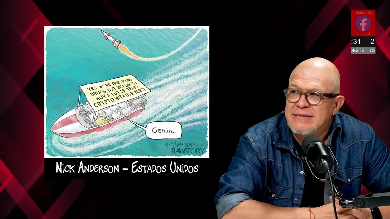 Donald Trump y la impunidad: Caricaturas revelan tráfico de drogas | Los Desplumados de Rapé