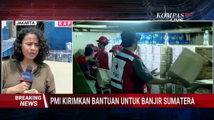 Terbaru! Situasi Pengiriman Bantuan PMI untuk Korban Banjir Sumatera dari Tanjung Priok