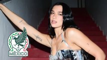 Dua Lipa posa con playera de la Selección Mexicana en pleno concierto en el Estadio GNP Seguros