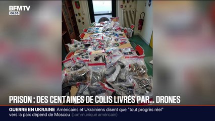 Trois personnes interpellées après une enquête sur la livraison d'armes, de drogue et de téléphones par drones à des détenus