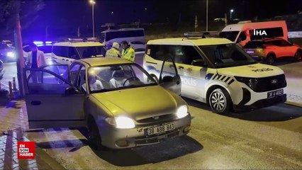 Kayseri'de alkollü sürücü polise çarptı 68 bin TL yazıldı