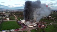 İstanbul Tuzla'da fabrika yangını