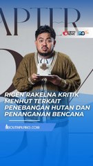 KOMIKA RIGEN SINDIR MENHUT RAJA JULI SOAL PENEBANGAN HUTAN: BANYAK OMONG DOANG LU!