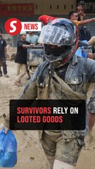 Indonesia flood survivors say they relied on looted goods due to slow aid response