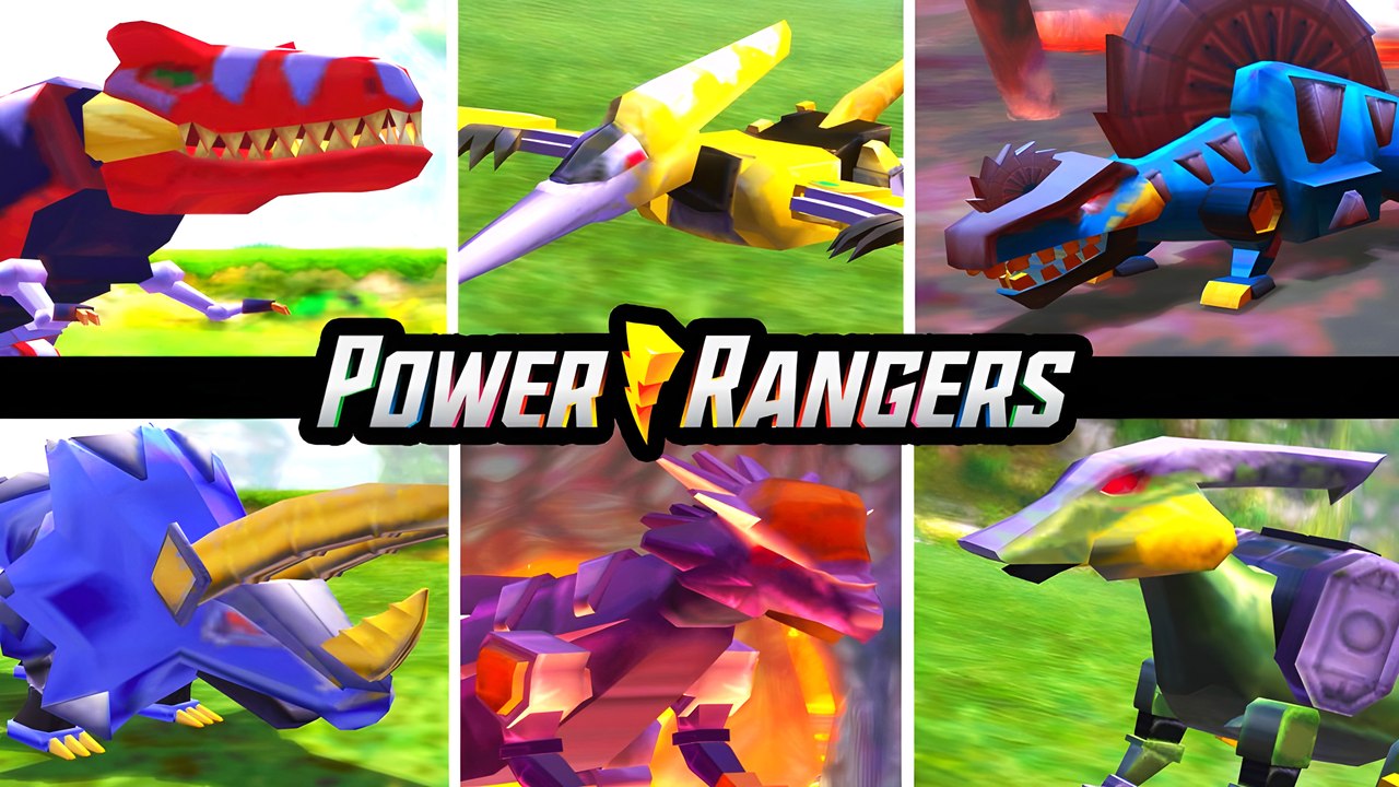 Power Rangers: Dino Thunder All Playable Zords (PS2, Gamecube)